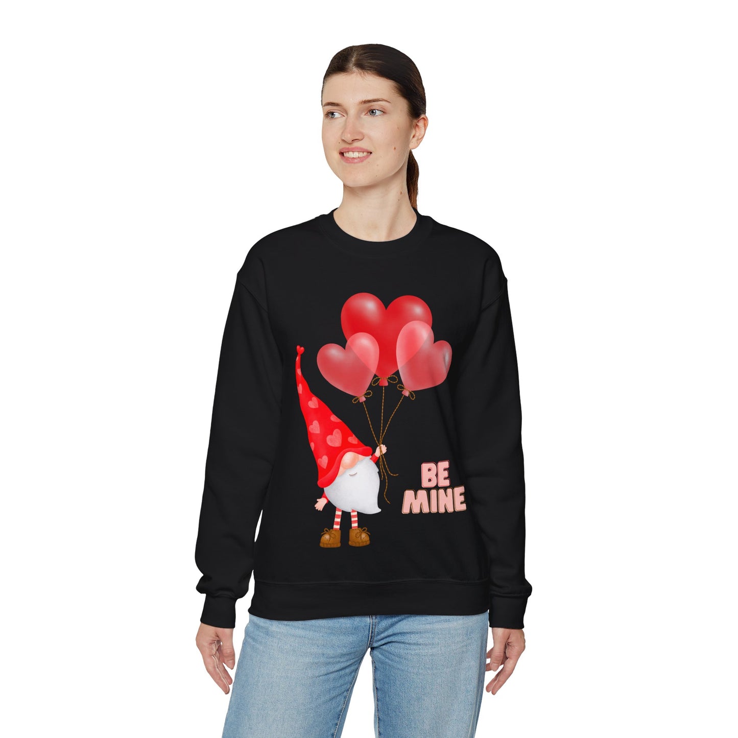 Gnomes Valentines Day Sweatshirt, Gnome Hearts Sweatshirt, Valentines Day Shirts for Women, Valentines Day Gift, Cute Gnome Sweatshirt