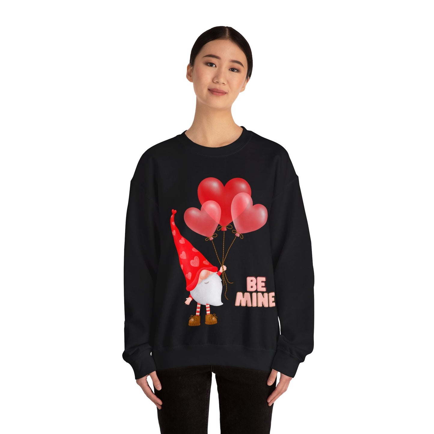 Gnomes Valentines Day Sweatshirt, Gnome Hearts Sweatshirt, Valentines Day Shirts for Women, Valentines Day Gift, Cute Gnome Sweatshirt