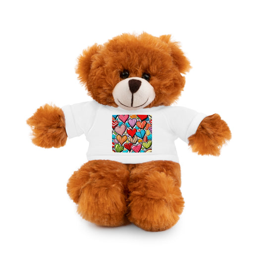 Valentine's Day Stuffed Animals with Tee