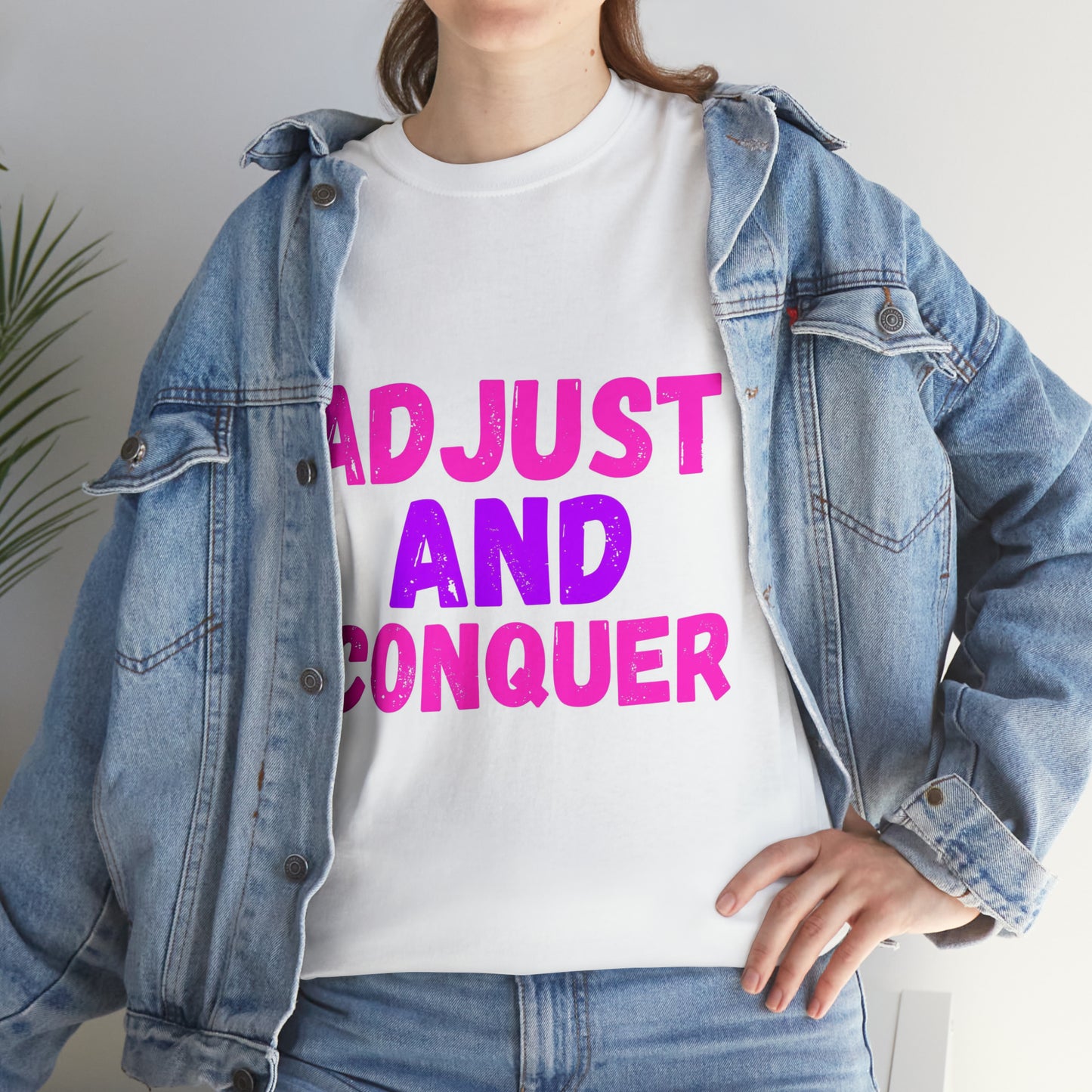 Adjust and Conquer Tee