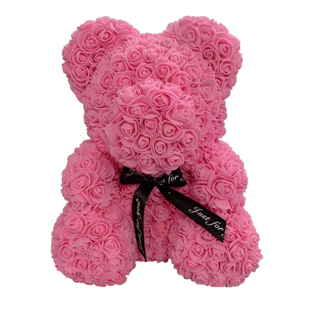 Rose Bear Heart Artificial Flower