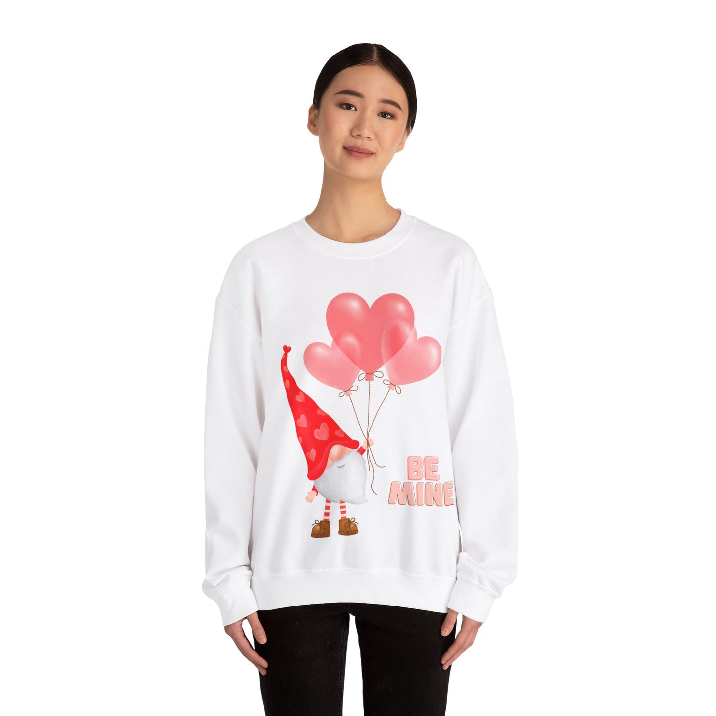 Gnomes Valentines Day Sweatshirt, Gnome Hearts Sweatshirt, Valentines Day Shirts for Women, Valentines Day Gift, Cute Gnome Sweatshirt