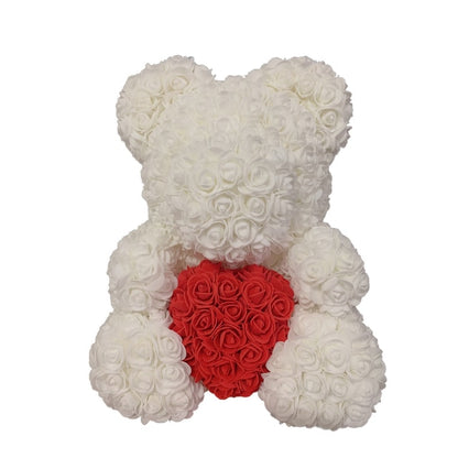 Rose Bear Heart Artificial Flower