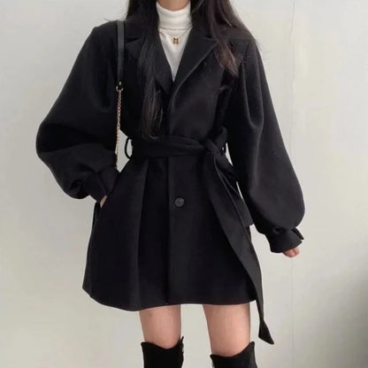 Thickened Wool Coat for Winter