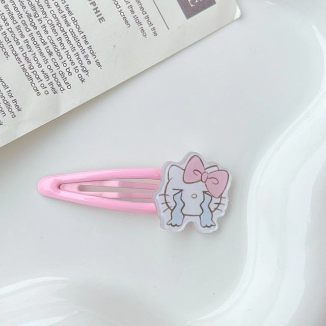 Cartoon Cute Anime Hair Clip